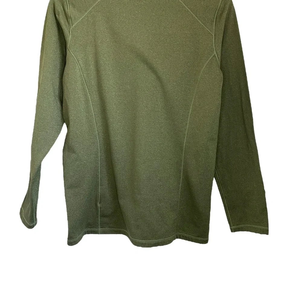 The North Face Green Warm Long Sleeve Shirt Size L - Picture 4 of 4